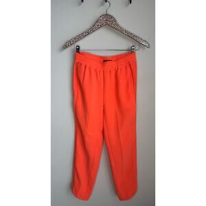 J.Crew Bright Orange Ankle Pants sz 2P